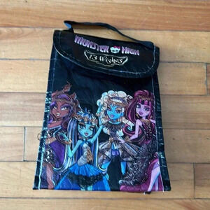 Monster high 13 wishes vintage y2k  light lunchbag